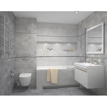 Плитка Bastion серый 08-03-06-476 20х40