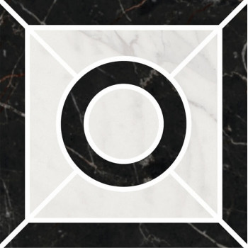 Керамогранит ID94 Фрагонар наборный чёрный 9.9*9.9