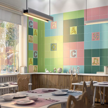 Плитка HGD/A547/5187 Декор Сад-огород Морковь матовый 20х20 20x20