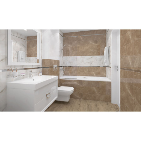 Плитка Ivory Botanica Декор-2 кремовый 20х50