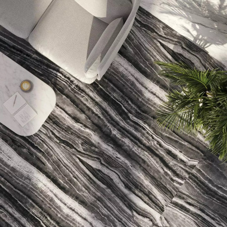 Керамогранит SG071802R Black Onyx лаппатированный 119.5x320х11