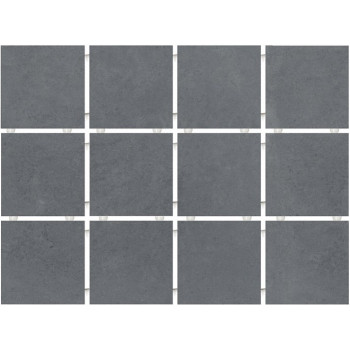 Плитка 1290 Амальфи серый темный (полотно 30х40 из 12 частей)