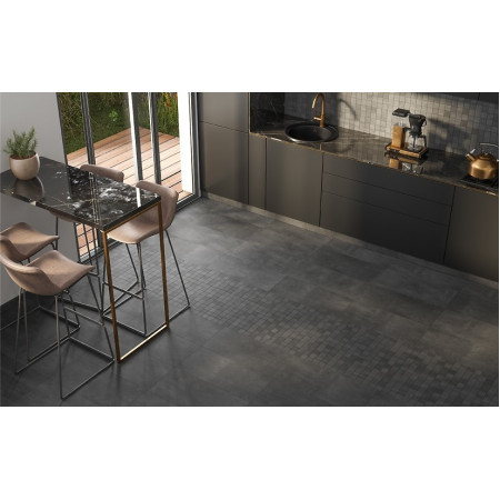 Керамогранит TH5A406 Плинтус Townhouse темно-серый 7x59,8