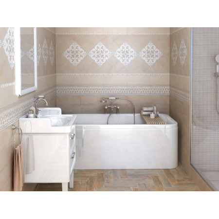 Плитка BLD026 Багет Пикарди беж 15*3