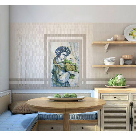 Плитка STG/A430/6000 Аверно зеленый 25x5.4