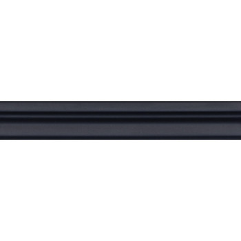 Плитка BLC019R Бордюр Багет Тропикаль чёрный обрезной 30х5