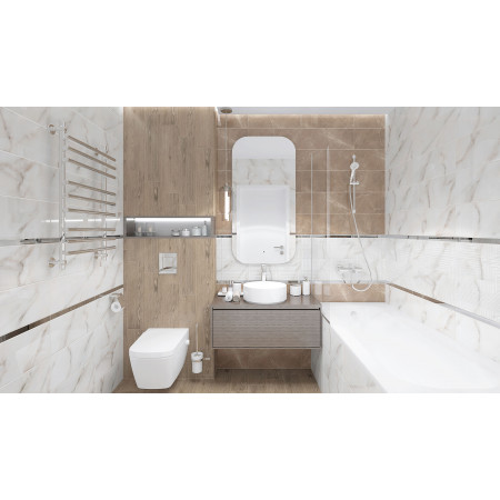 Плитка Ivory Botanica Декор-2 кремовый 20х50