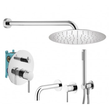 Комплект для душа Plumberia Selection IXO KITXO18CR210