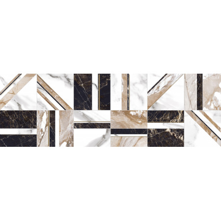 Плитка A16519 Вставка Wild Chic коричневый 25x75