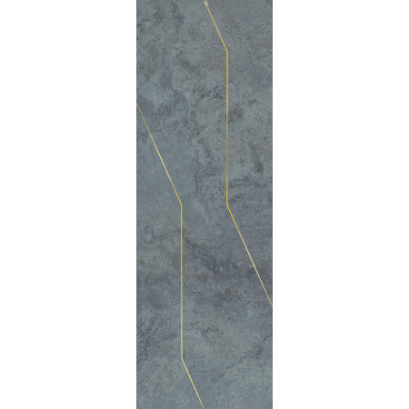 Плитка OS/D214/13117R Декор Эвора синий светлый глянцевый обрезной 30х89,5