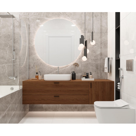 Керамогранит Obsidian Grey Полированный 60x120