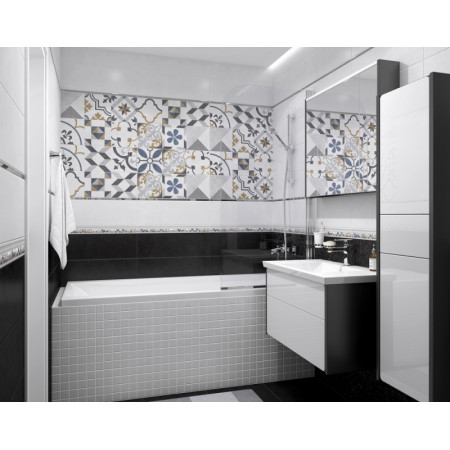 Плитка 60078 Alabama микс серый 20х60