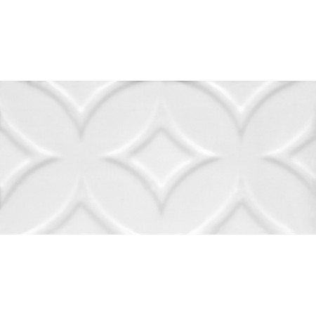 Плитка 16017 Авеллино белый структура mix 7.4*15