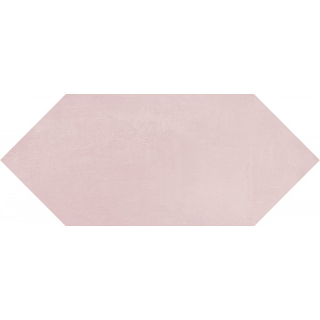 Плитка 35024 Фурнаш грань розовый светлый глянцевый 14х34