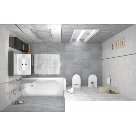 Керамогранит Bastion тёмно-серый 40х40