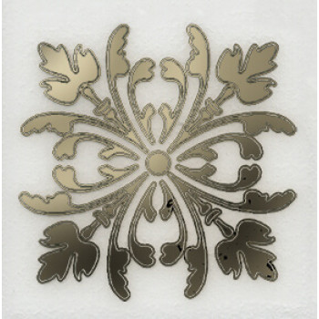 Плитка HGD/A252/5246 Вставка Клемансо белый 4.9*4.9