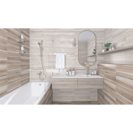 Плитка Ulivo Fresca Декор бежевый 20х50