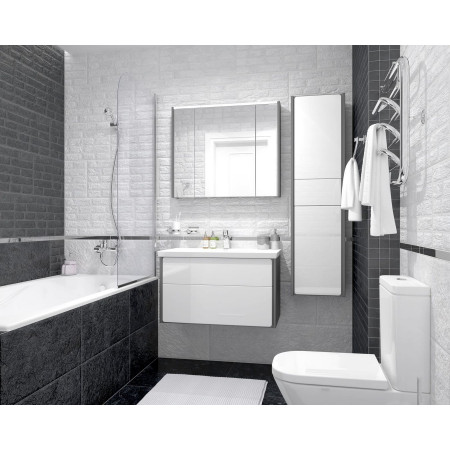 Керамогранит Loft чёрный 30х60