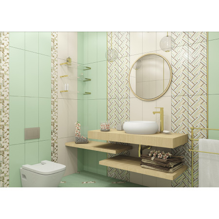 Плитка BW0TNR09 Tenor Gold Бордюр 1.3х60