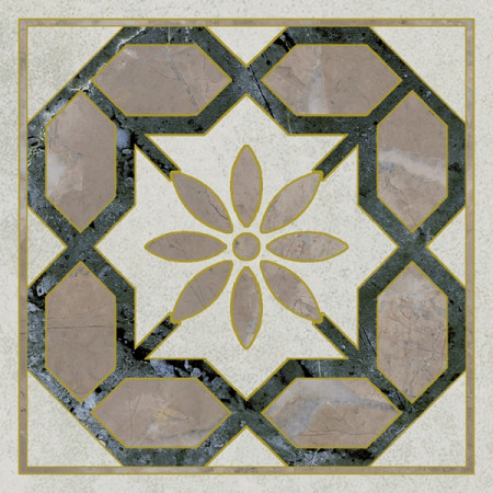 Керамогранит OS/A283/SG606220RL Серенада 1 лаппатированный обрезной 7,2x7,2