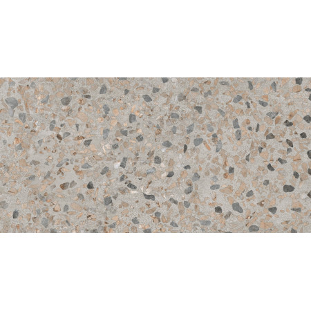 Керамогранит K949776LPR01VTEP Terrazzo-X Темный Лаппато R9 Ректификат 30x60x0,9