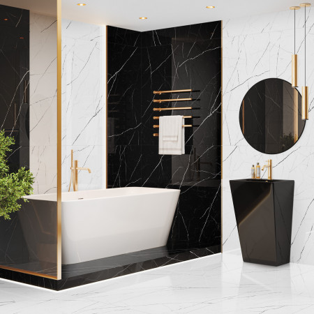 Керамогранит 60120TWN99HG Twinstone Black суперполированный 600x1200x8