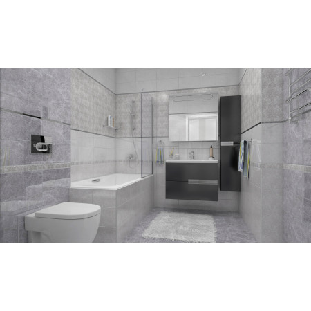 Керамогранит Afina тёмно-серый 40х40