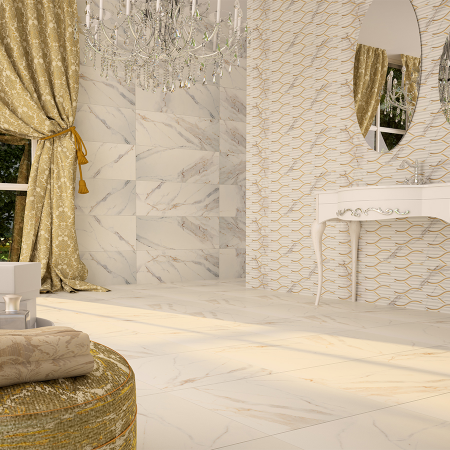 Керамогранит BIEN0043 Antique Carrara Rec Full Lap 600x600x8,5