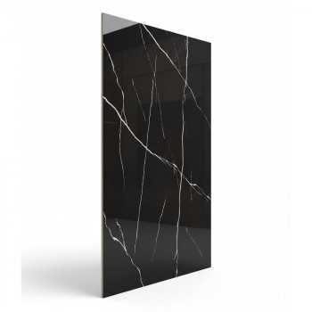 Керамогранит CTM_PT75YS101 black GLOSSY 750х1500х9,2 мм (2,25 м2/упак)