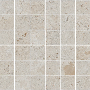 Мозаика DD205520/MM Декор Про Лаймстоун бежевый матовый мозаичный 30х30
