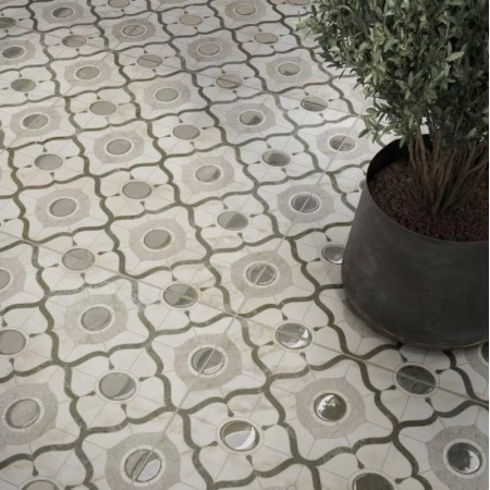 Мозаика MM6433 Кантата 1 мозаичный микс глянцевый 25x40