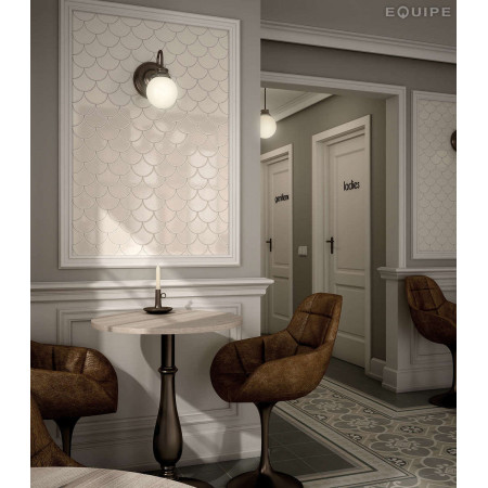 Плитка 21912 HEXAGON SCALE Wall Light Grey 10,7x12,4