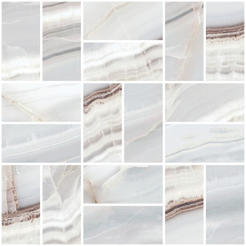 Плитка A-ON2O011D/J Вставка Onix мозаика бежевый 30х30