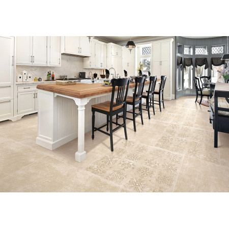 Керамогранит Skitring Granite Stone CEMENT Grey / Плинтус Гранит Стоун ЦЕМЕНТ Серый SR 120х6