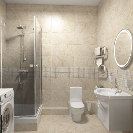 Мозаика K-4001(4003)/SR/m01 Shakespeare LIGHT GREY(LIGHT BEIGE) 30x30