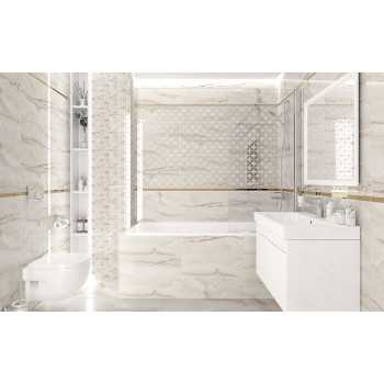 Плитка Happy Tact Декор бежевый 20х60