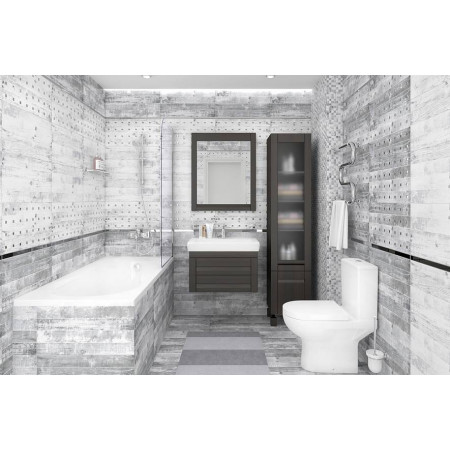 Мозаика Мозаика Extra серый+белый 30х30