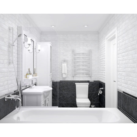 Керамогранит Loft чёрный 30х60