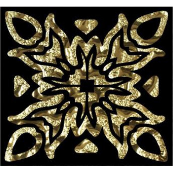 Мозаика Гламур золото 8х8