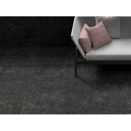 Керамогранит 620090000681 Бортик Рум Блэк левый грип Х2 30х60