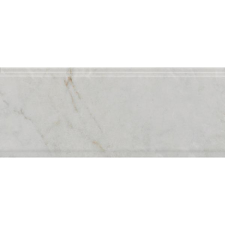 Плитка BDA025R Бордюр Серенада белый глянцевый обрезной 30x12