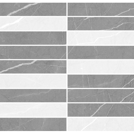 Мозаика Rubio Мозаика микс серый 28,6х29,8