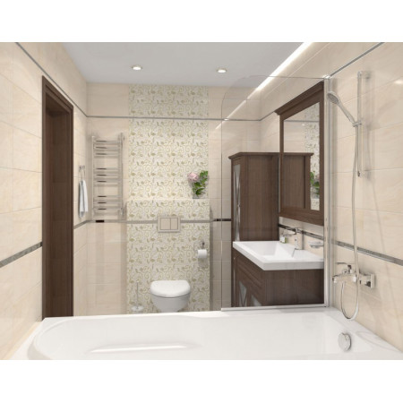 Керамогранит Frame белый 40х40