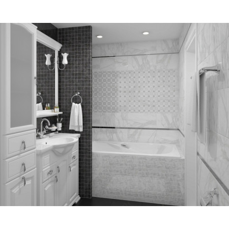 Плитка 34021 Olimpus белый 25х50