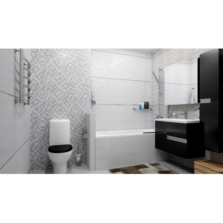 Плитка Vega тёмно-серый 17-01-06-488 20х60