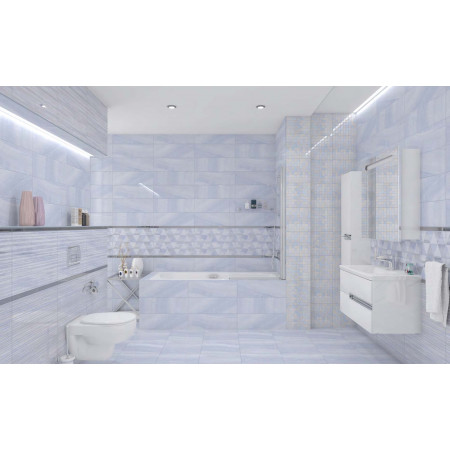 Плитка Декор Diadema Perla бежевый 17-03-11-1186-0 20х60