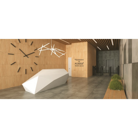 Ступени G-1104/CR/st01 Beton White 29.4x120