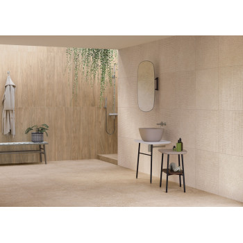 Керамогранит K949786R0001VTE0 Stone-X Кремовый Матовый R10A Ректификат 30x60