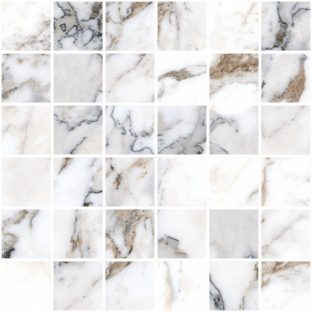 Мозаика K949879LPR1VTE0 Marble-X Бреча Капрайа Белый ЛПР 30x30