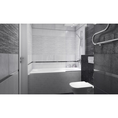 Плитка 34011 Metallica чёрный 25х50